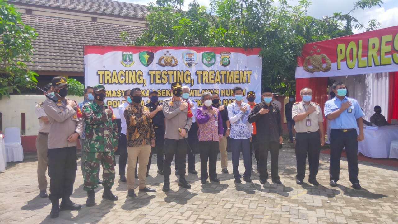 Polresta Bandara Soekarno Hatta Laksanakan Giat 3T dan Baksos