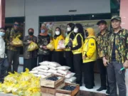 Perempuan Golkar Peduli Bantu Korban Banjir di Desa Langenrejo