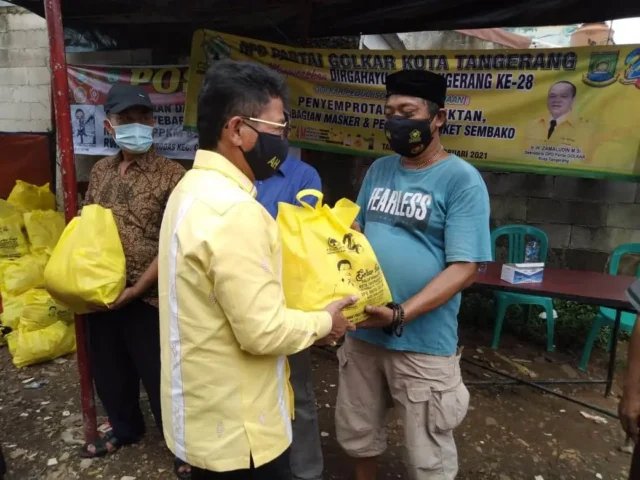 Partai Golkar Peduli, DPD Kota Tangerang Berbagi