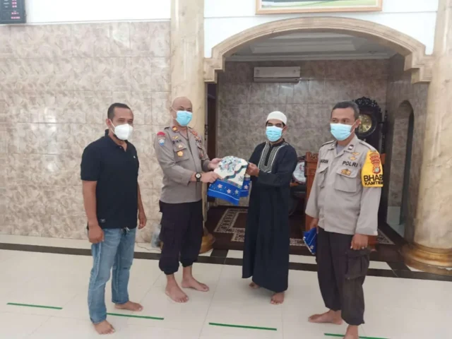 Polsek Batu Ceper Berikan Program Kerjanya di dalam Kemakmuran Masjid dan Jemaahnya