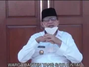 Gubernur Banten Ajak Warga Banten untuk Tidak Mudik Lebaran