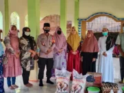 Saba Pesantren : Kapolsek Cisoka Berikan Sembako dan Takjil Bersama Bhayangkari Polsek Cisoka