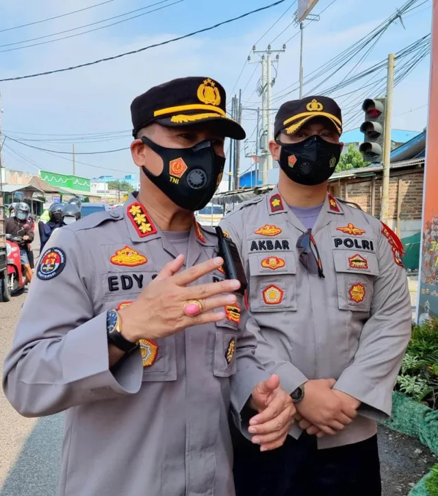 308 kendaraan Pemudik di Putar Balikkan oleh Polda Banten