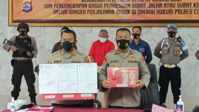 Penjual Surat Keterangan Palsu di Amankan Polres Cilegon