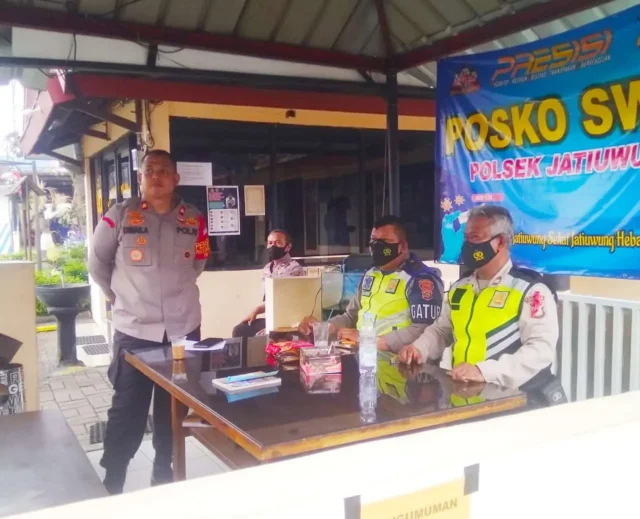 Kapolsub Sektor Palem Semi Laksanakan Protap di Mapolsek Jatiuwung