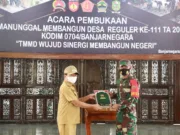 TMMD Reguler Ke-111 Kodim Banjarnegara Dimulai