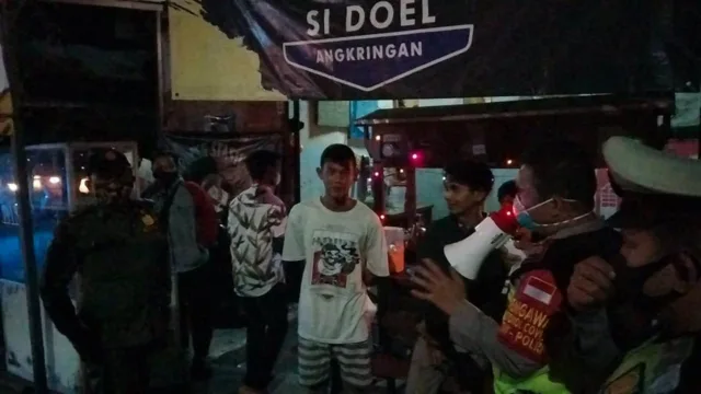 Kapolsek Batu Ceper Pimpin Ops. Yustisi PPKM Mikro dan Patroli Cipkon