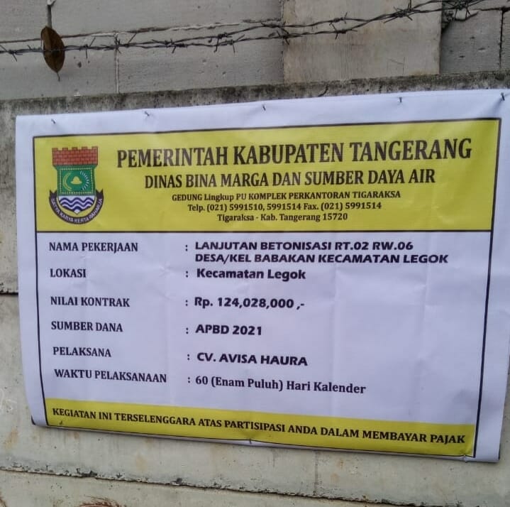 Diduga Tak Sesuai Spesifikasi, LSM LipanHam Soroti Proyek Lanjutan Betonisasi di Kelurahan Babakan Legok