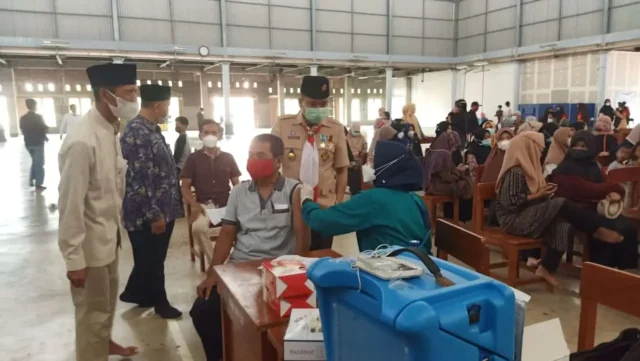 Kadis Pendidikan Kabupaten Tangerang, Apresiasi Vaksinisasi di Yayasan Budi Mulia