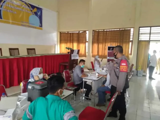 Polsek Panongan Kembali Gelar Vaksinasi Presisi