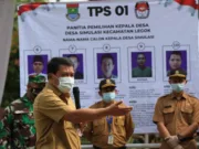 Sekda Kabupaten Tangerang Buka Simulasi Pilkades Serentak di Kecamatan Legok