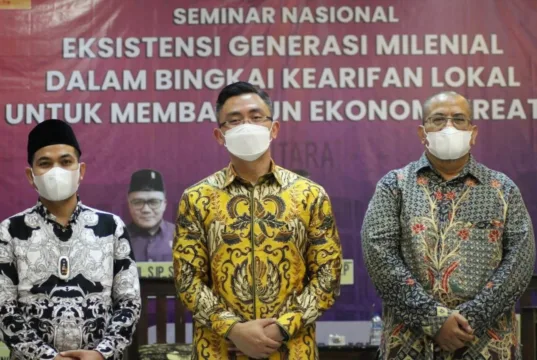 Seminar di Kampus Untara : Wagub Banten Ajak Sinergi Pentahelix Tumbuhkan Minat Milenial Garap Ekonomi Kreatif