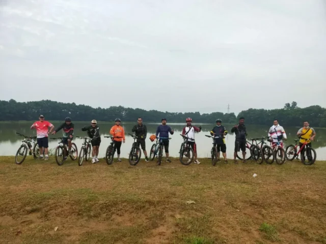 Jaga Imunitas dan Sinergitas, TNI - Polri Melaksanakan Gowes Bersama