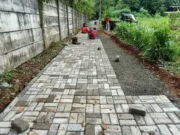 Proyek Pembangunan Jalan Paving Block Pondok Jengkol Curug Wetan Diduga Proyek Siluman