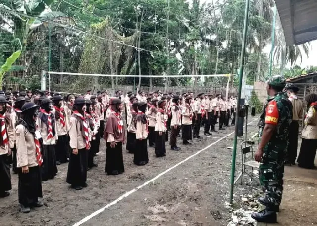 144 Anggota Pramuka SMK TI Kartika Cendikia Purworejo Ikuti Kegiatan Alih Golongan