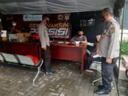 Layani Warga Vaksin, Polsek Panongan Rutin Gelar Vaksinasi Presisi