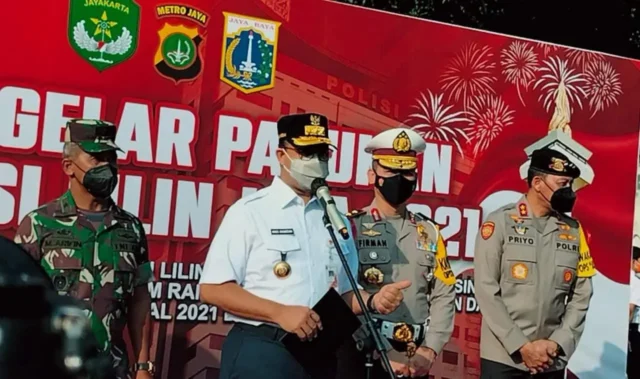 Gubernur DKI Pimpin Gelar Pasukan Operasi Lilin Jaya