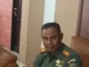 Jelang Nataru, Danramil 03/Legok Laksanakan Pengamanan dan Imbau Prokes