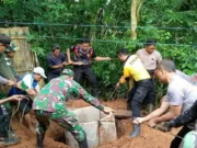 TNI-Polri Turun Tangan Jambanisasi di Desa Wadas