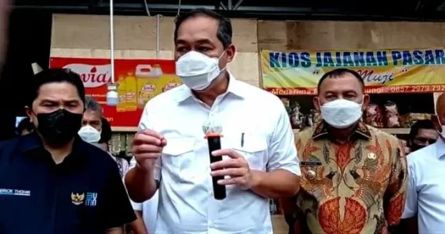 Resmikan Pasar Purworejo, Mendag Janji Minyak Goreng Tidak akan langka Lagi