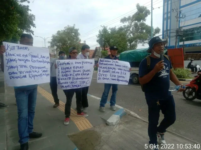 Gelar Aksi Demo, Akram Terus Desak Usut Proyek Gagal Rumah Sakit Tipe C Kota Jambi