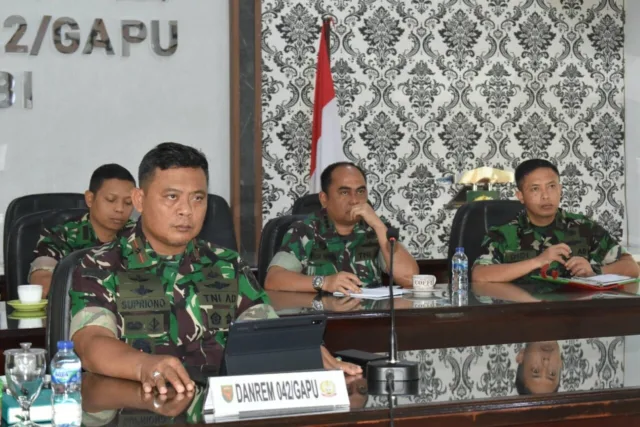 Komandan Korem 042/Gapu Brigjen TNI Supriono, S.IP., M.M.