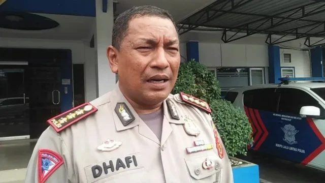 Direktur Lalulintas Polda Jambi,Kombes Pol Dhafi