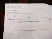 Data Badan Usaha PT Wira Karya Indah.