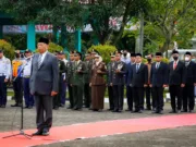 Peringati Hari Pahlawan, Pemkot Tangsel Gelar Upacara dan Tabur Bunga di TMP Seribu