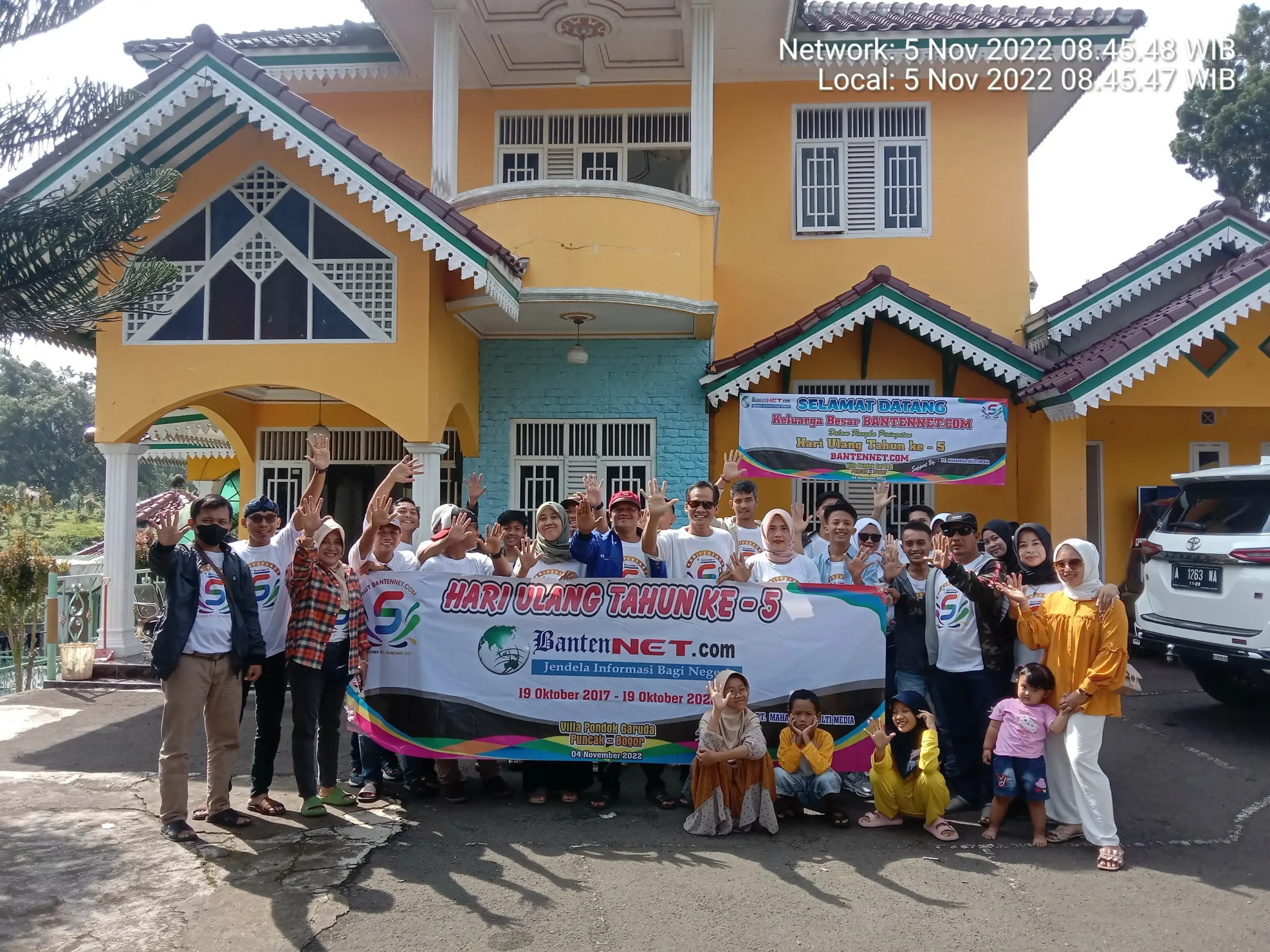 Milad Ke 5 Media BantenNet  Gelar Tasyakuran di Hari Jadinya