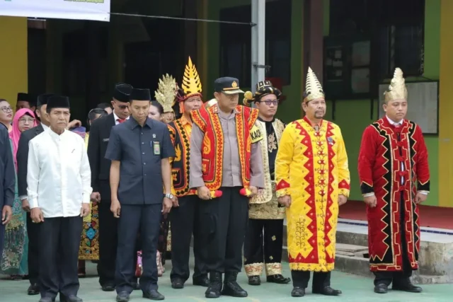 Kapolres Nias Hadiri Upacara Peringatan Hari Amal Bhakti ke-77 