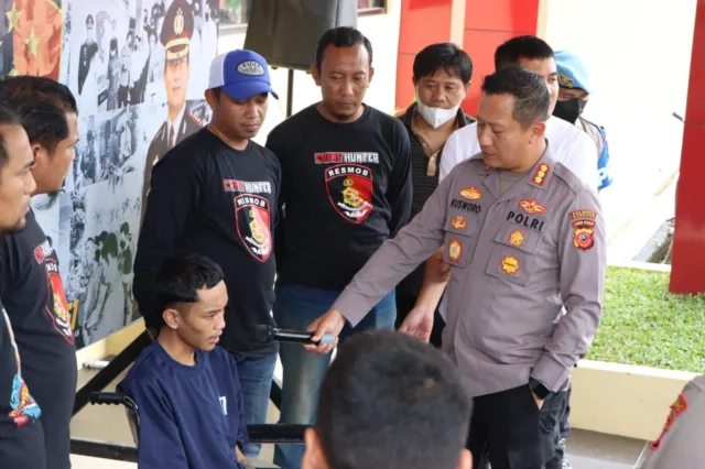 Polresta Bandung Tembak Geng Motor Yang Mengganggu Keamanan