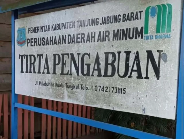 PDAM Tirta Pengabuan Tanjung Jabung Barat.