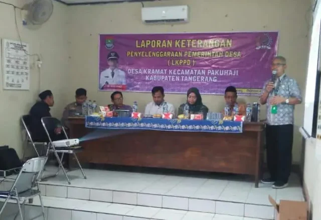 Rapat Kerja BPD dan Evaluasi LKPPD Desa Kramat Tahun Anggaran 2022