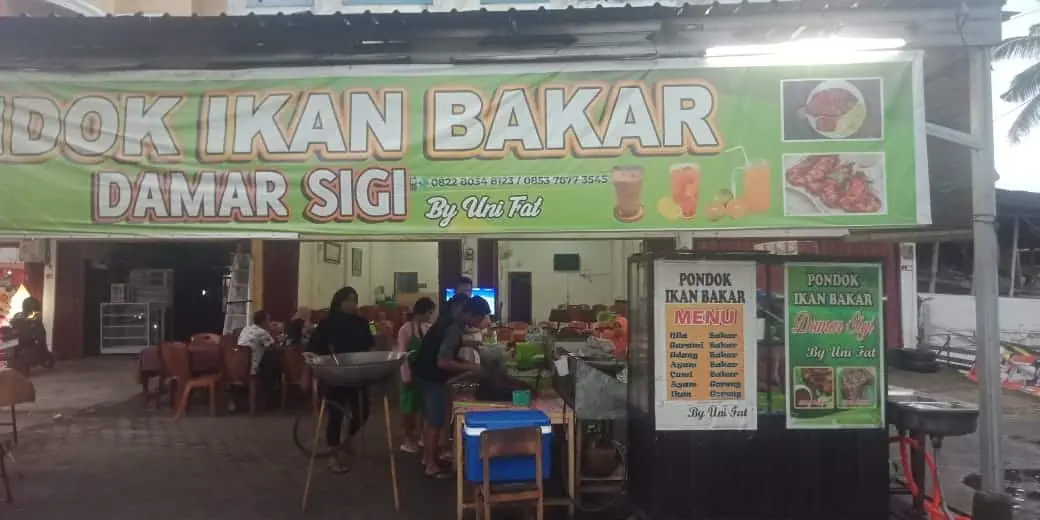 Pondok Ikan Bakar Damar Sigi Harganya cukup terjangkau. 