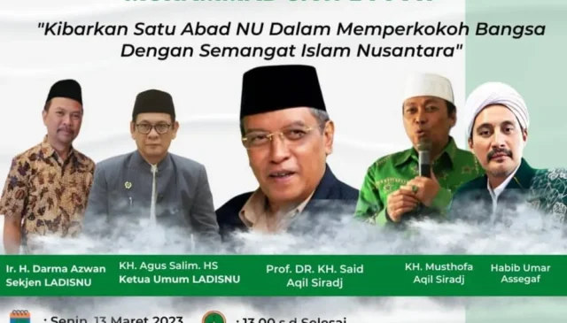 Lajnah Dakwah Islam Nusantara akan Menggelar Peringatan Satu Abad NU dan Pelantikan Koordinator LADISNU Jabar