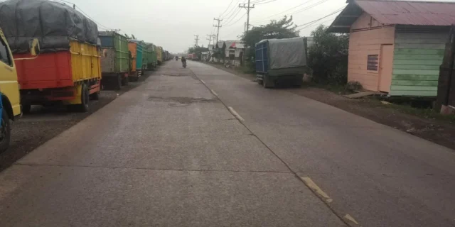 Truk muatan batubara Jambi sudah tidak diperbolehkan lagi melintas di ruas jalan Nasional.