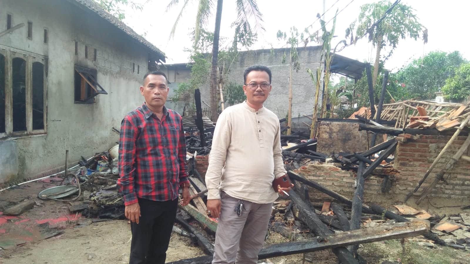 Ditinggal Pergi Kerja, Rumah Warga di Tangerang Ludes Terbakar