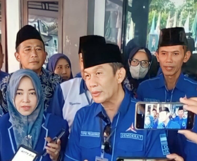 Partai Demokrat Resmi Daftarkan 45 Orang Bacaleg. Mengenai Kepindahan Bupati Ke Partai Nasdem, Yophi Prabowo: Saya Belum Dapat Kabar  