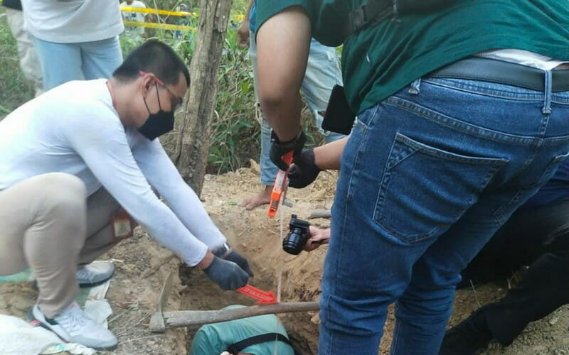 Dikira Makam, Tanah Gundukan Dibongkar Polisi Ternyata Gundukan Tanah Biasa