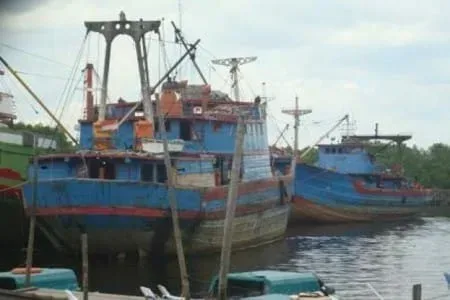 Beginilah kegiatan di Pelabuhan Jambi yang tidak perna sepi. Poto/Pelita.Co/ist