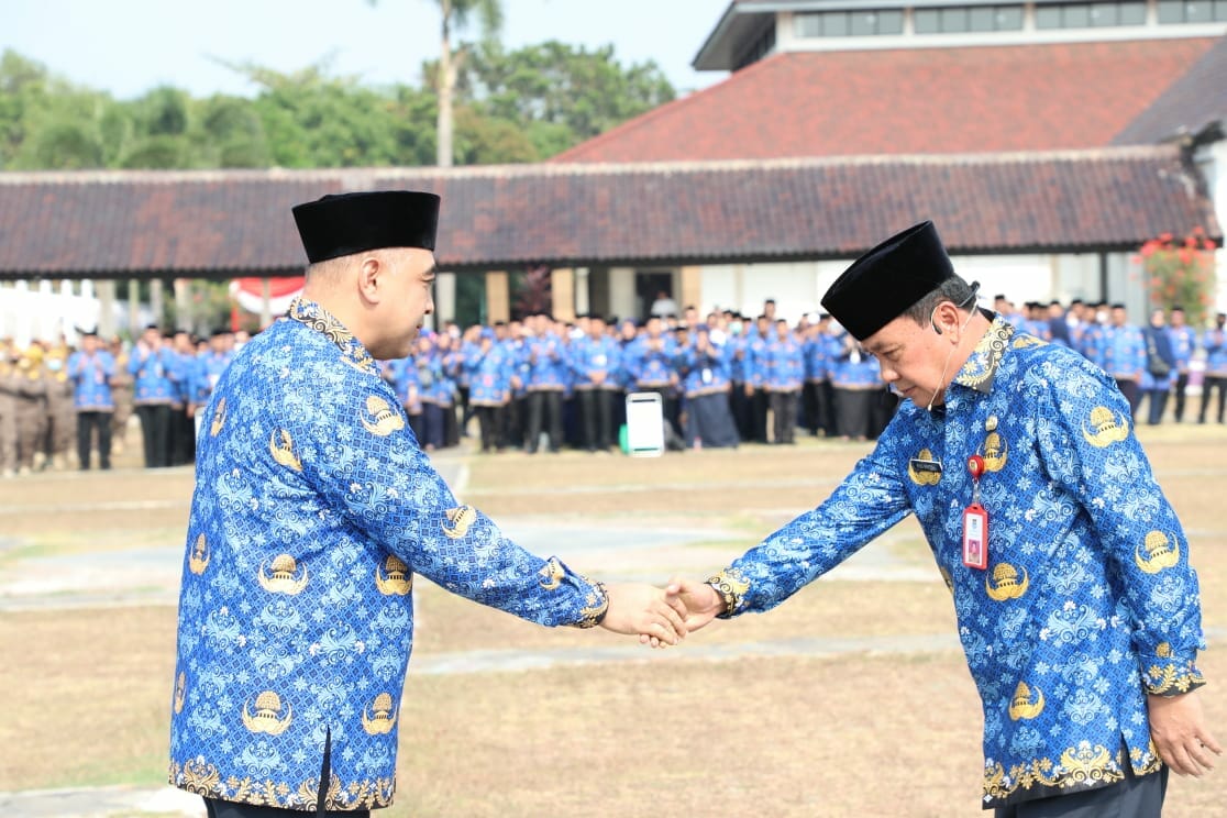 Apel Terakhir Bupati Zaki Berlangsung Khidmat dan Penuh Haru