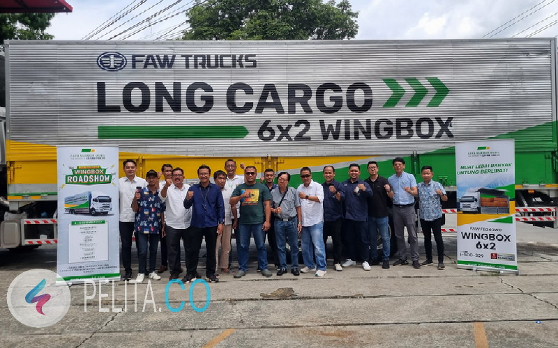 Pengusaha Logistik di Banyumas Raya Sangat Antusias Ikuti Acara Roadshow Gaya Makmur Mobil FAW Truck