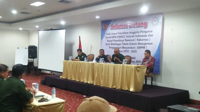 Rakornas dan Pelantikan Pengurus Korwil BPN-OMIICC Seluruh Indonesia di Jakarta