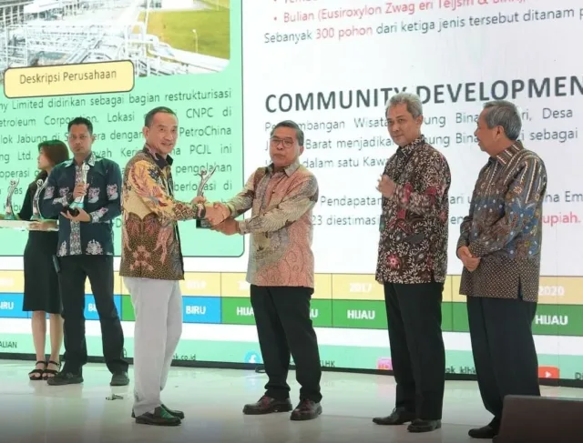 PetroChina Jabung Kembali Raih PROPER Hijau 2023 dari Kementerian Lingkungan Hidup dan Kehutanan RI