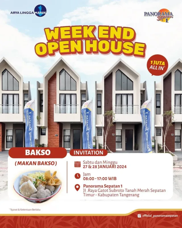 Developer PT. Arya Lingga Manik Gelar Week End Open House Bersama Calon Customer Panorama Sepatan 1