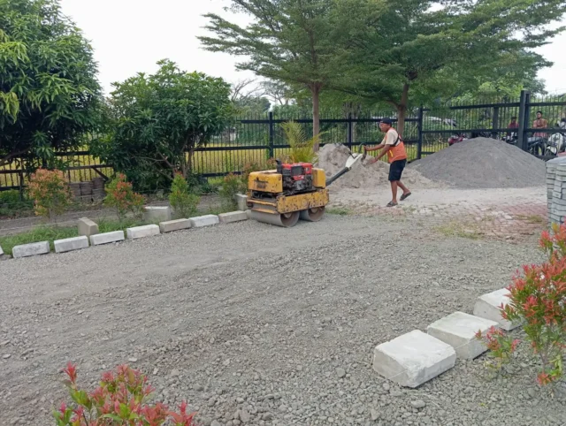 Lagi Musholla di Stadion Mini Sepatan Timur Dapat Kucuran, Kali Ini Untuk Penataan Halaman