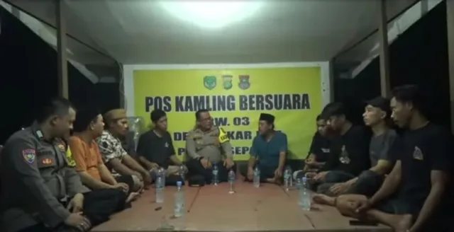 Pos Kamling Bersuara Polsek Sepatan, Tokoh Masyarakat Beri Tanggapan