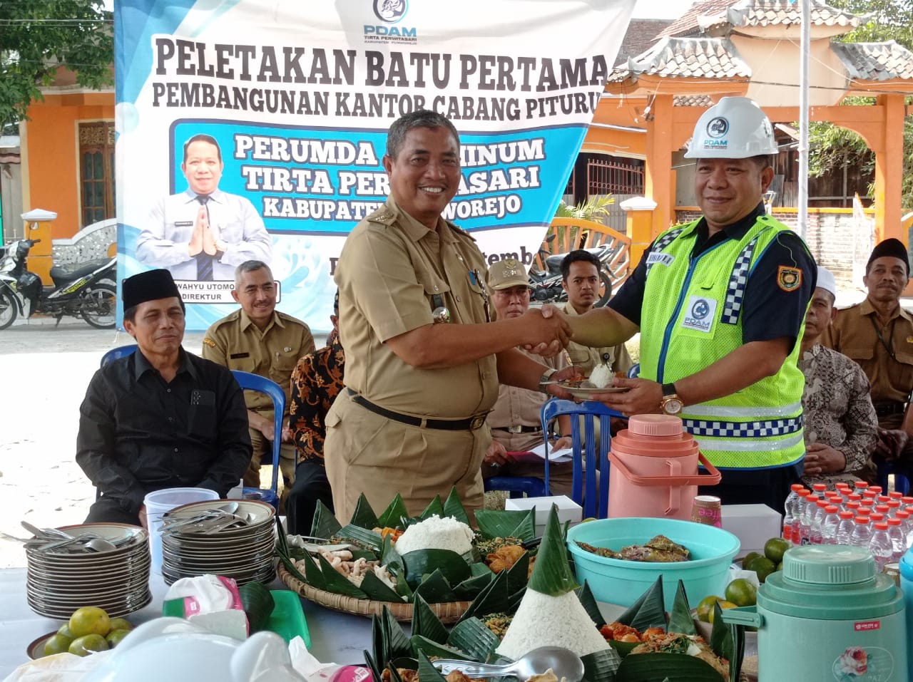 Memudahkan dan maksimalkan Pelayanan PDAM Tirta Perwitasari Purworejo Bangun Kantor Cabang Pituruh